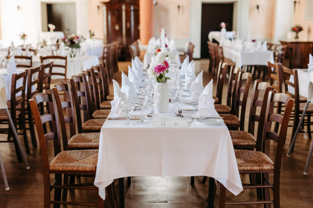 Festtafel Schloss und Gut Ulrichshusen