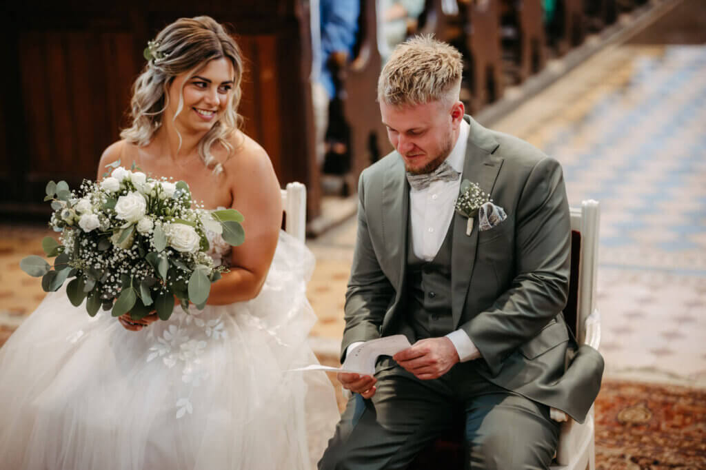 Trauung in der St Jakobi Kirche in Luckenwalde