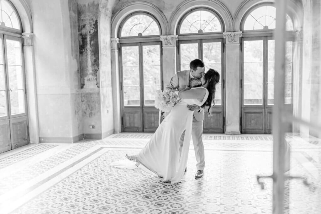 Eine Tanzeinlage in wunderschöner Architektur