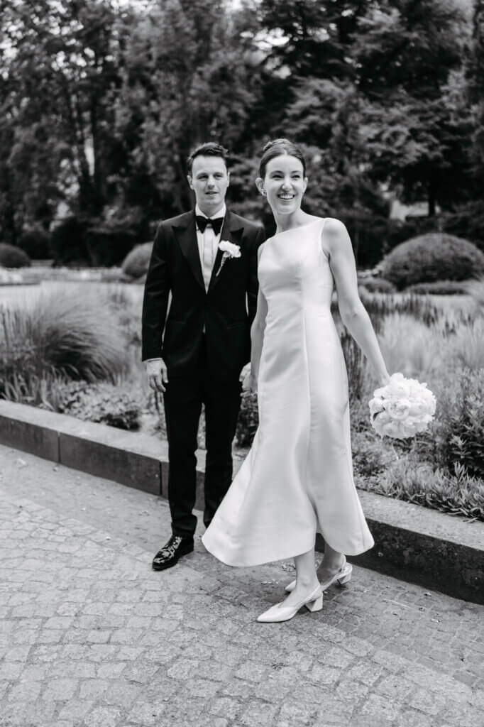 Das Brautpaar beim Shooting mit der Hochzeitsfotografin Berlin