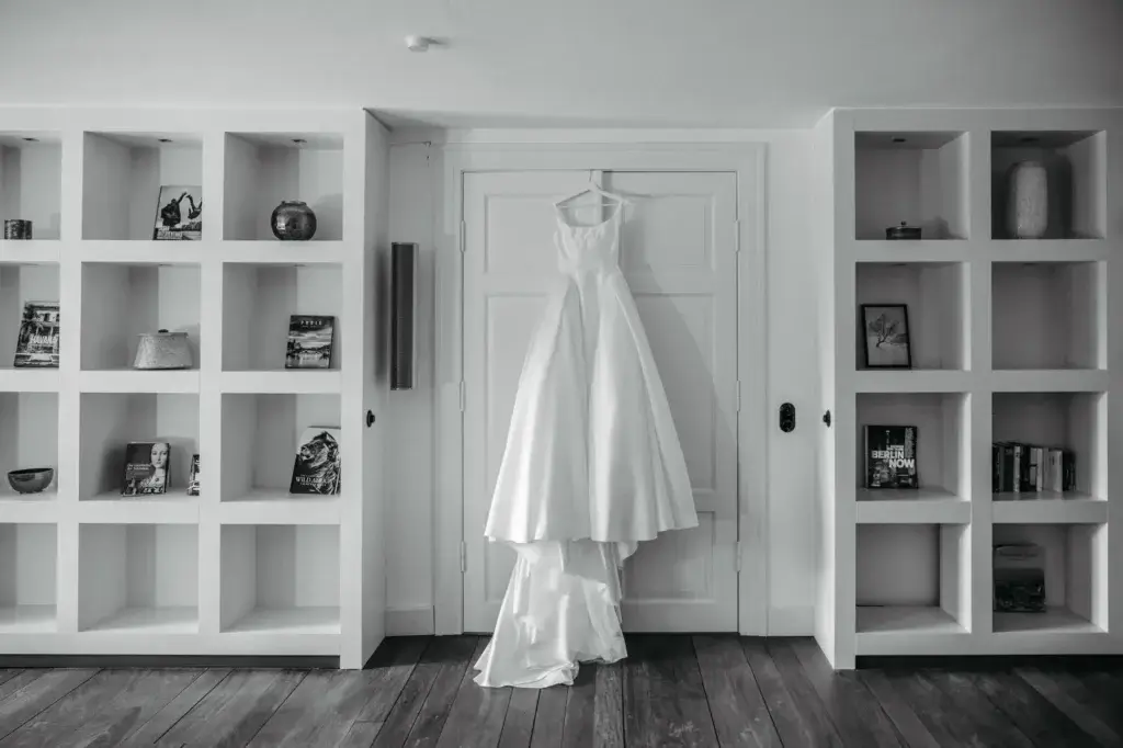 Das Brautkleid im Penthouse Gut Kletkamp