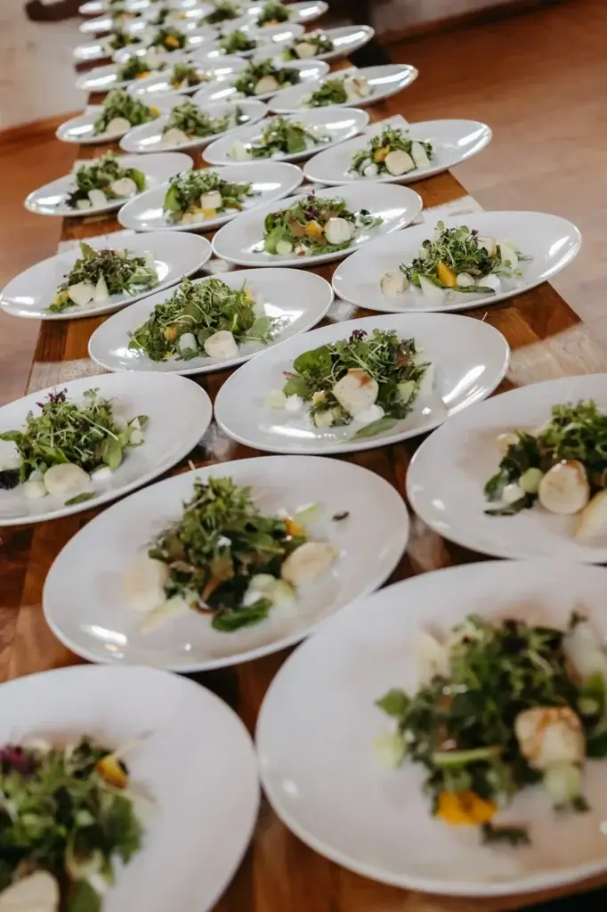 Vorspeisen beim Dinner