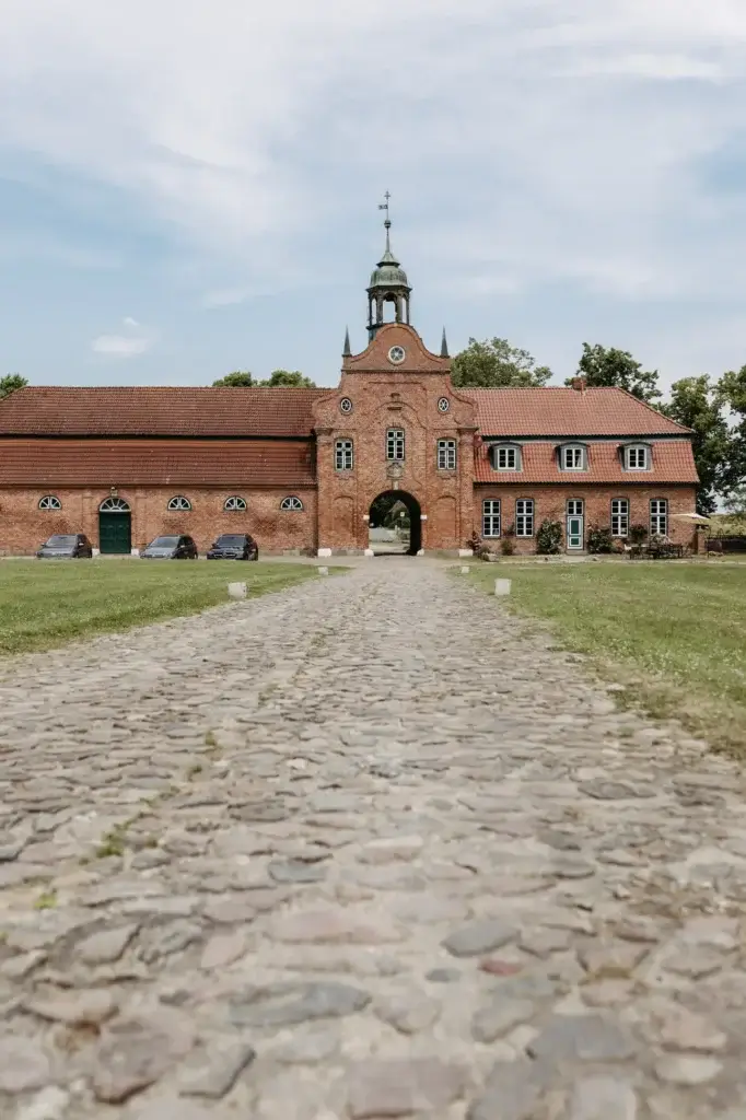 Gut Kletkamp mit Straße